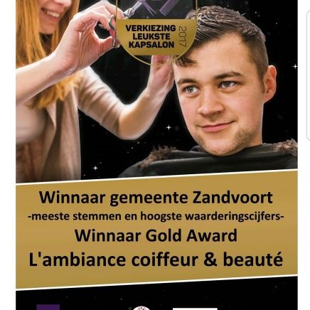 Winner Best Hair Salon Award 2017